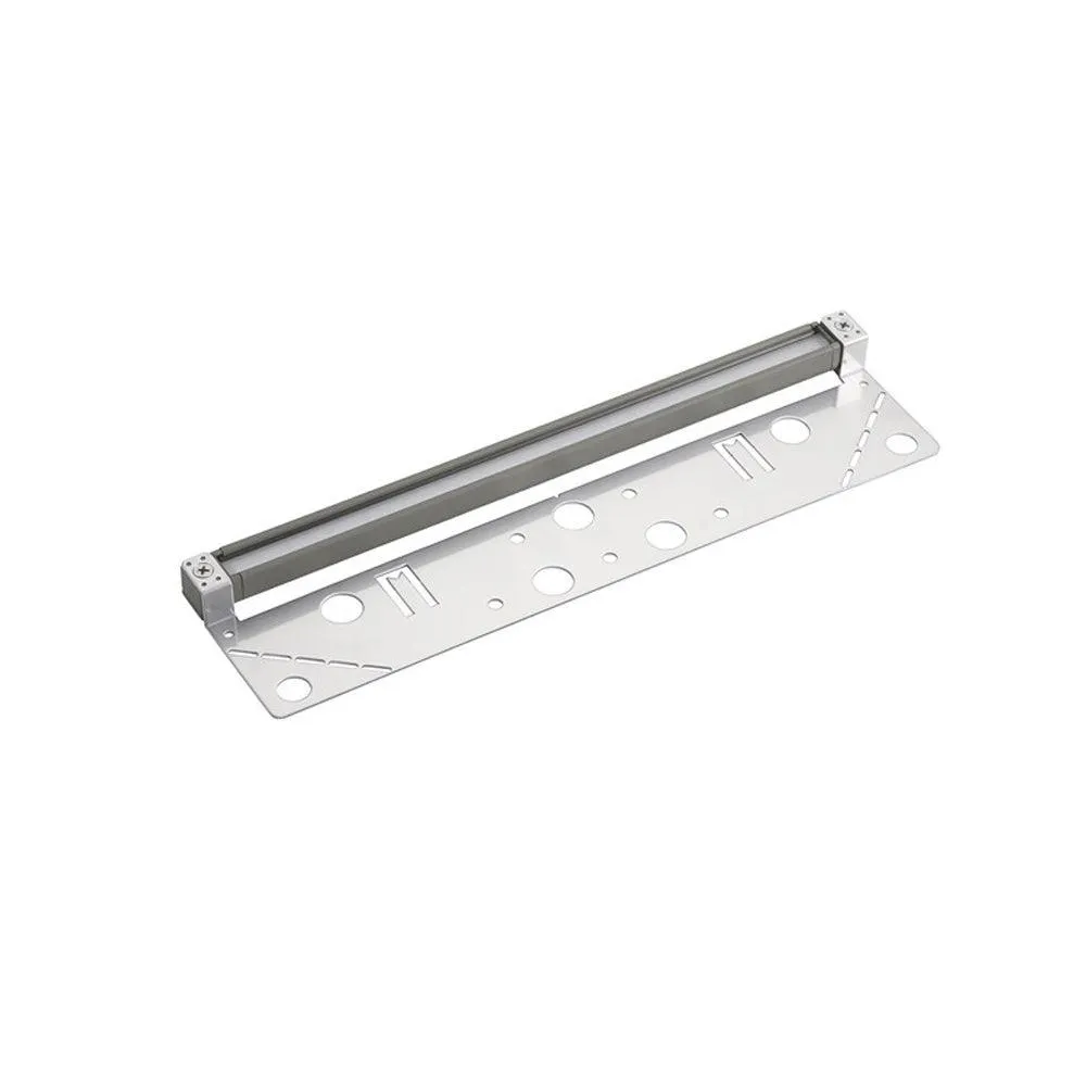 12V LED 12" Hardscape Light 3000K Gray Aluminum