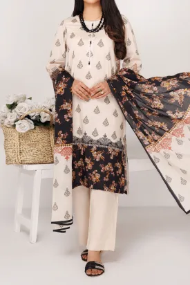 3 PIECE DIGITAL PRINT LAWN| DPC-313