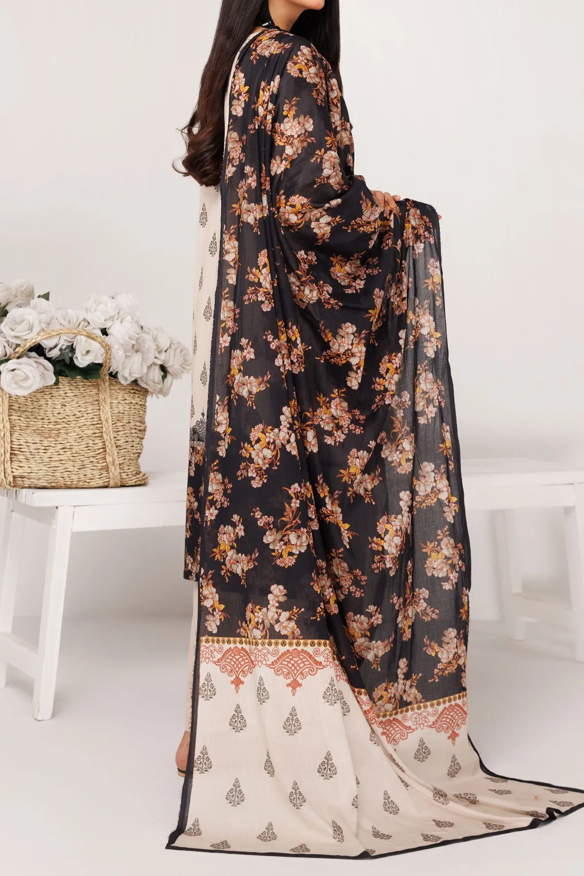 3 PIECE DIGITAL PRINT LAWN| DPC-313