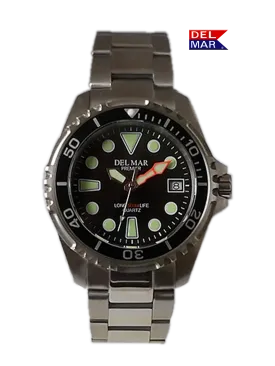 500 Meter Men's Premier Pro Dive Watch, Back Dial, SS Bracelet - #50421