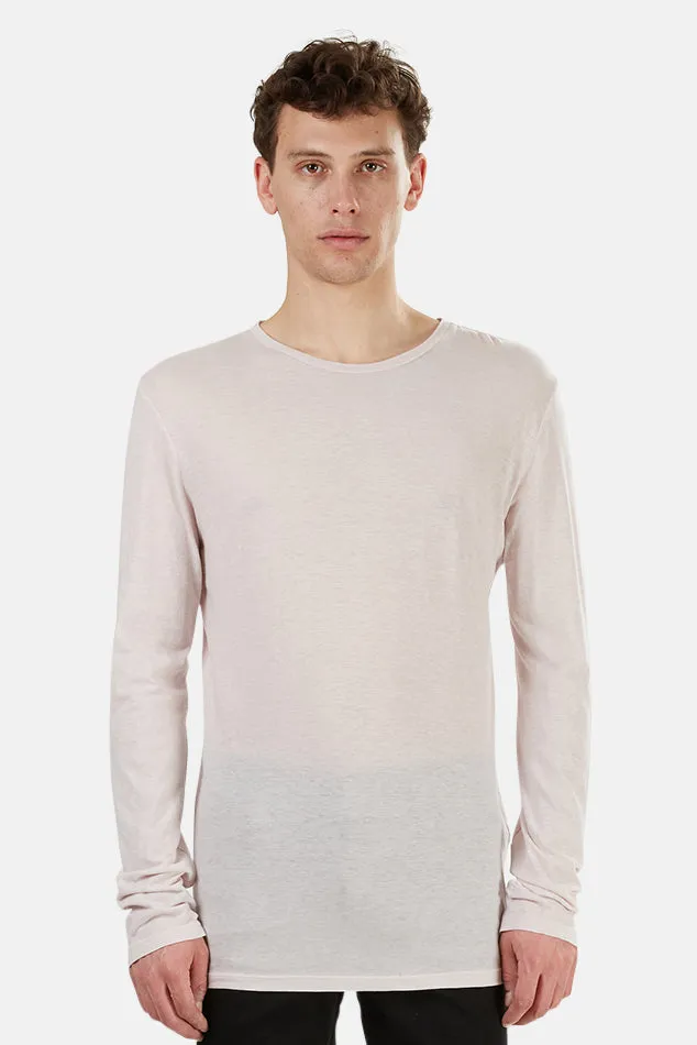 66 Long Sleeve Tee Light Pink