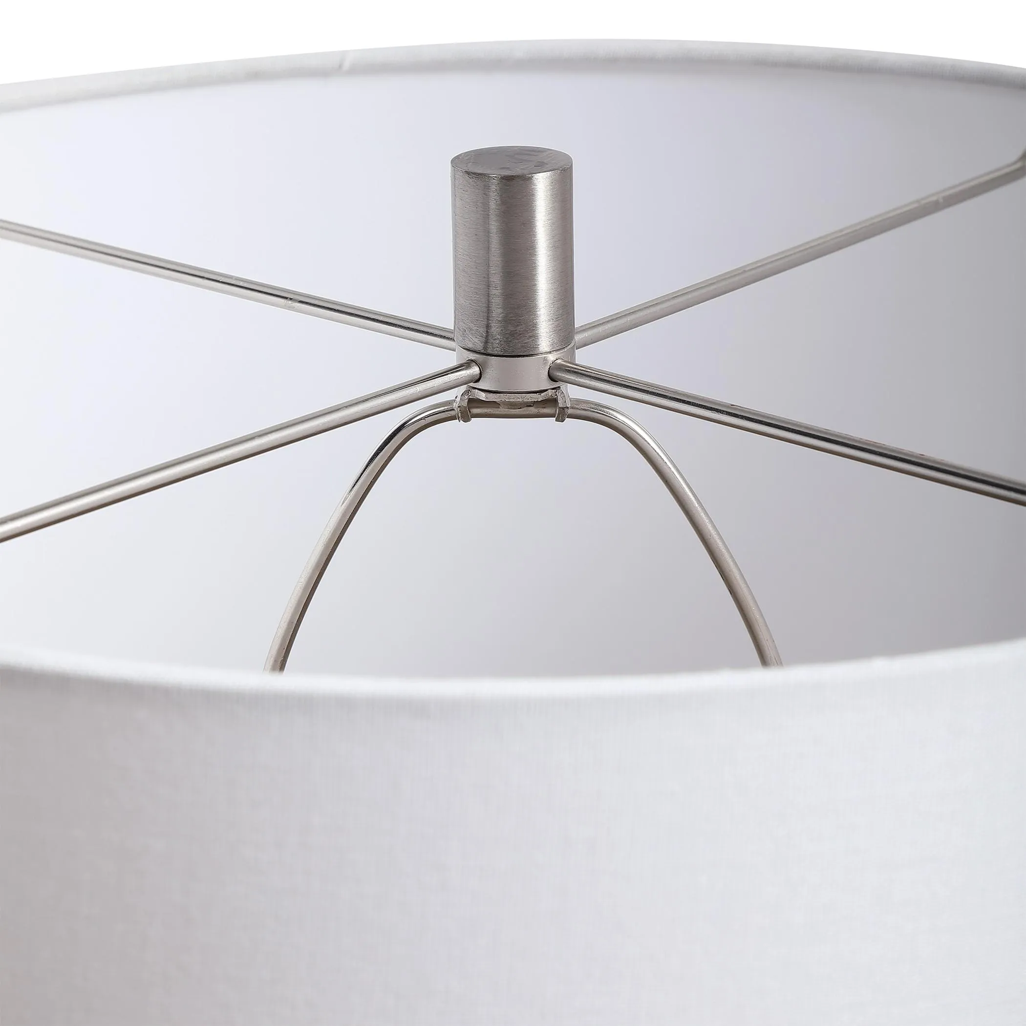 Abdel Gray Glaze Table Lamp