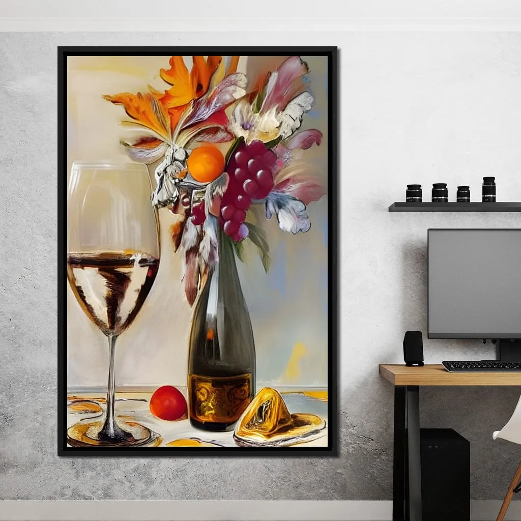 Abstract Wine & Flowers 05