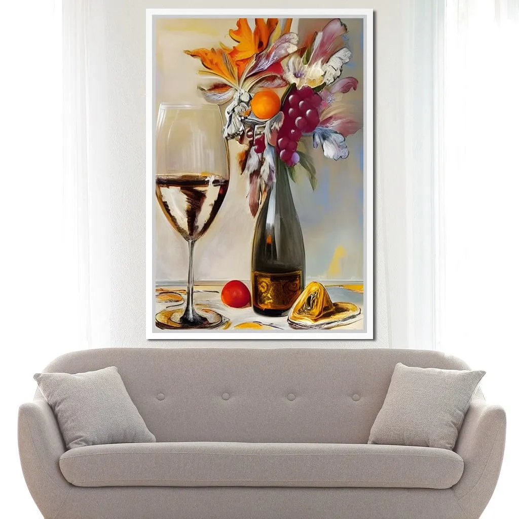 Abstract Wine & Flowers 05