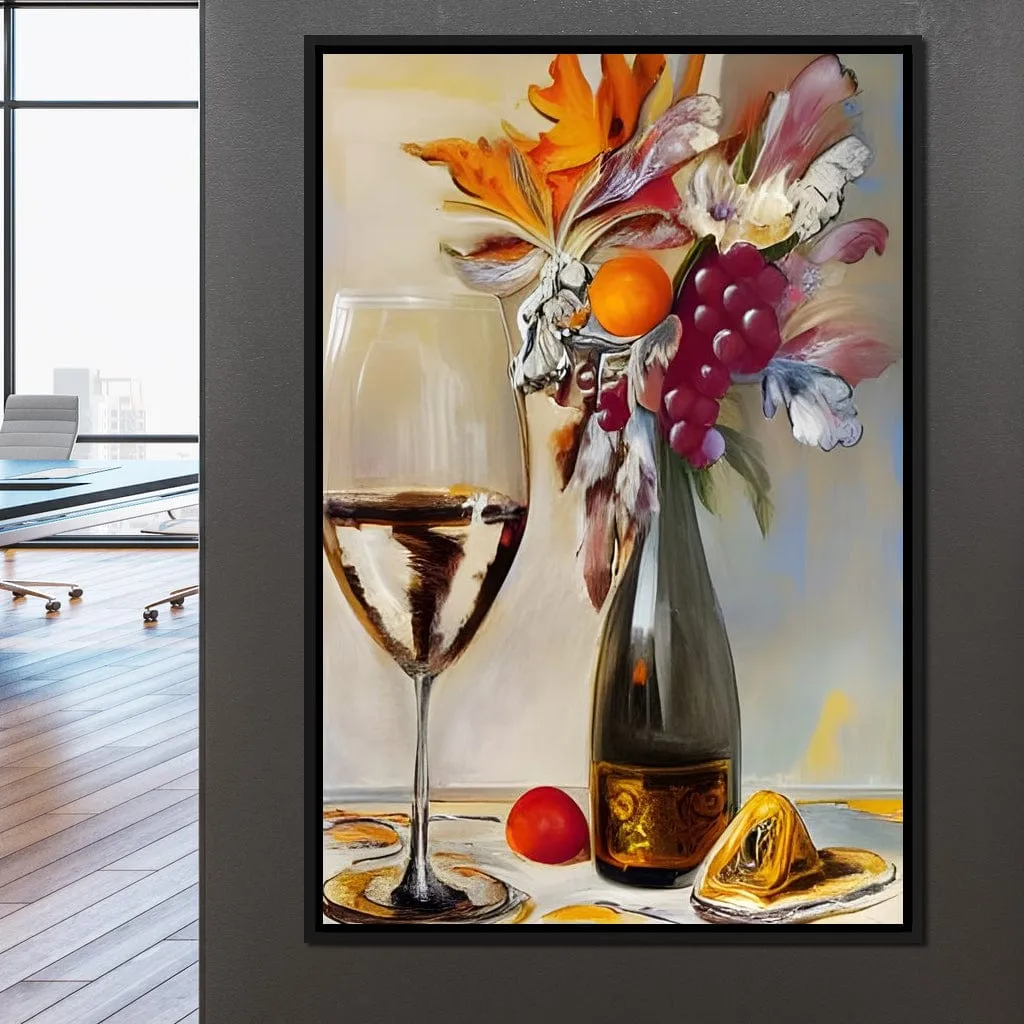 Abstract Wine & Flowers 05