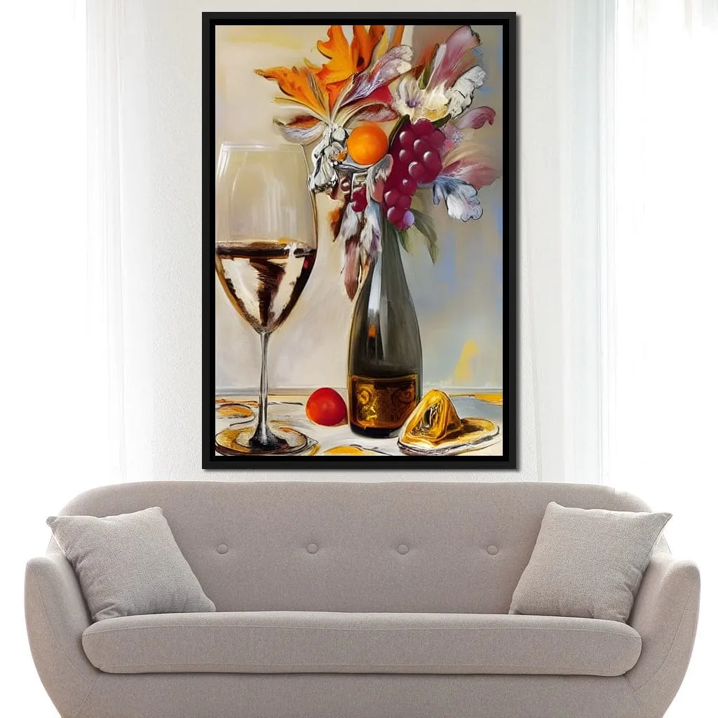 Abstract Wine & Flowers 05