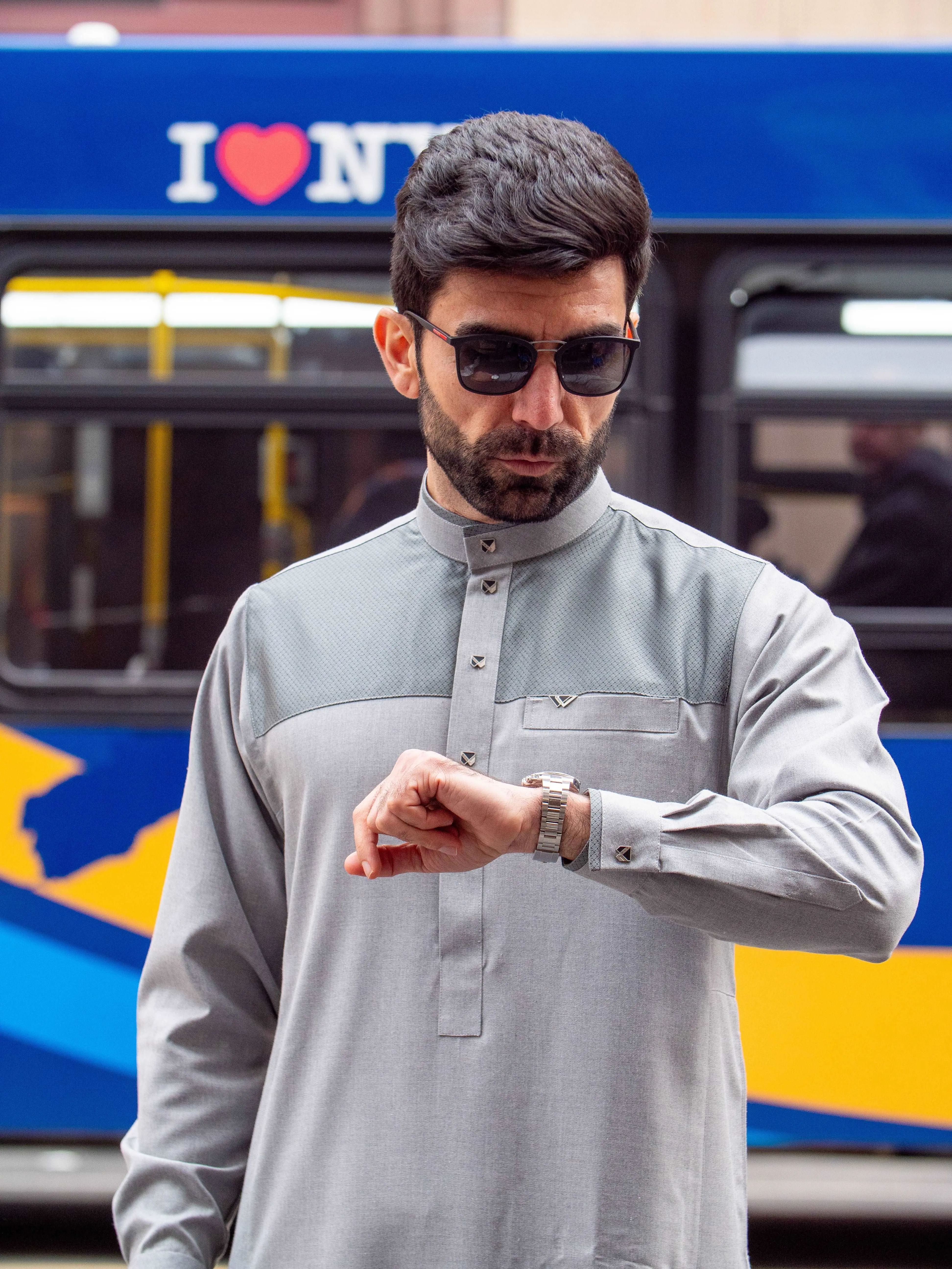Adult Premium Thobe 101A Gray