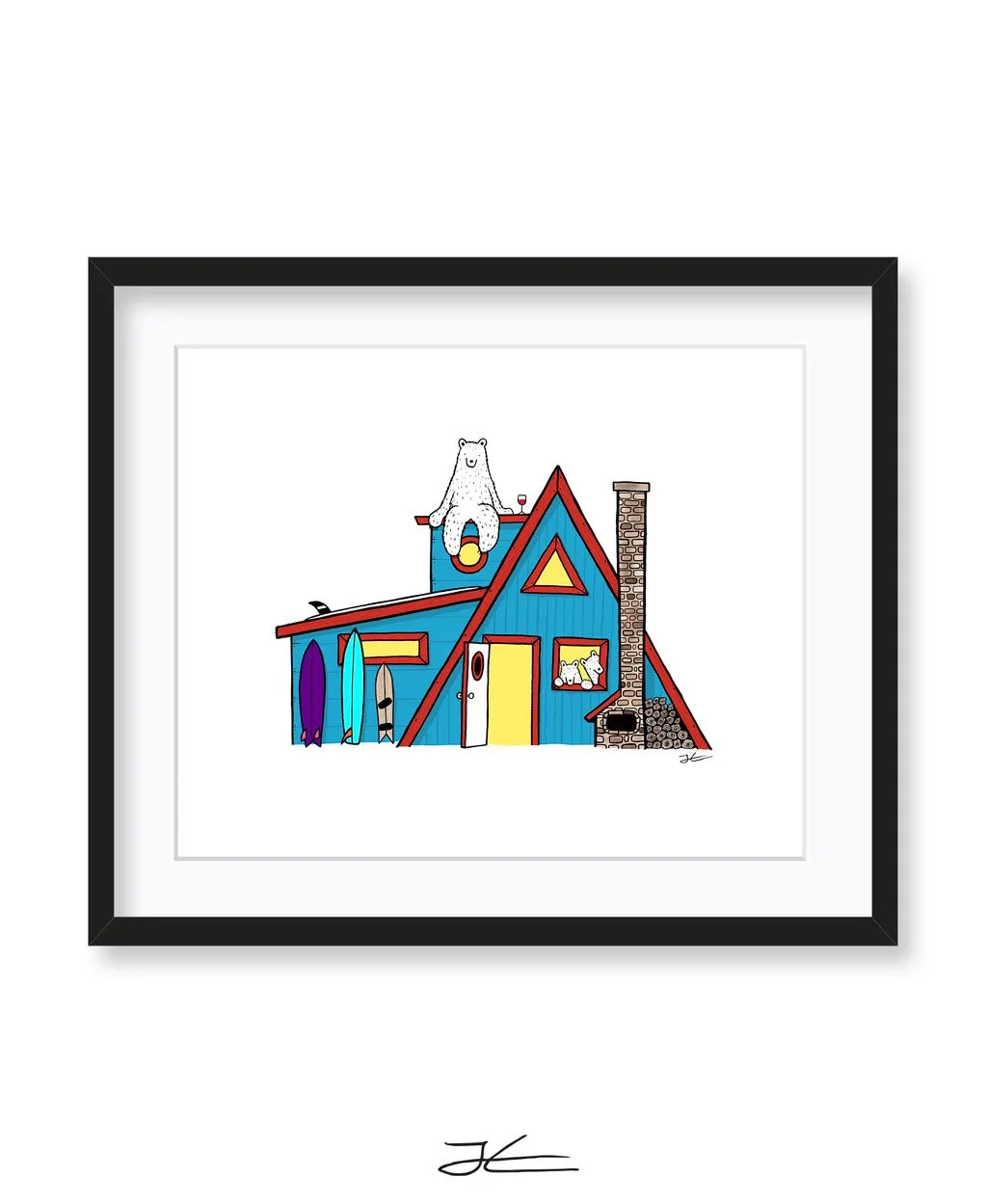 Bear Den - Print/ Framed Print