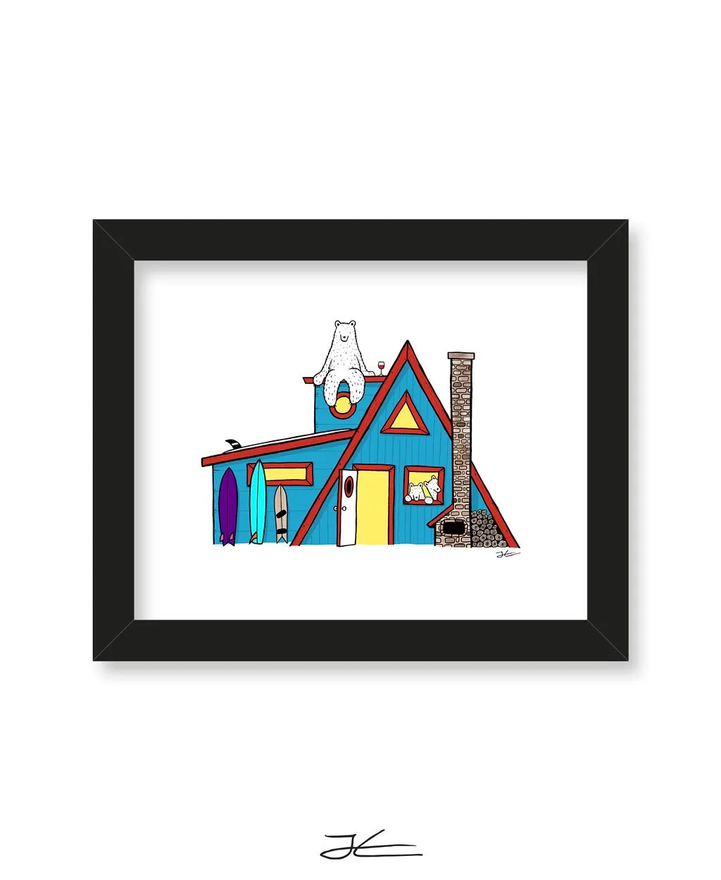 Bear Den - Print/ Framed Print