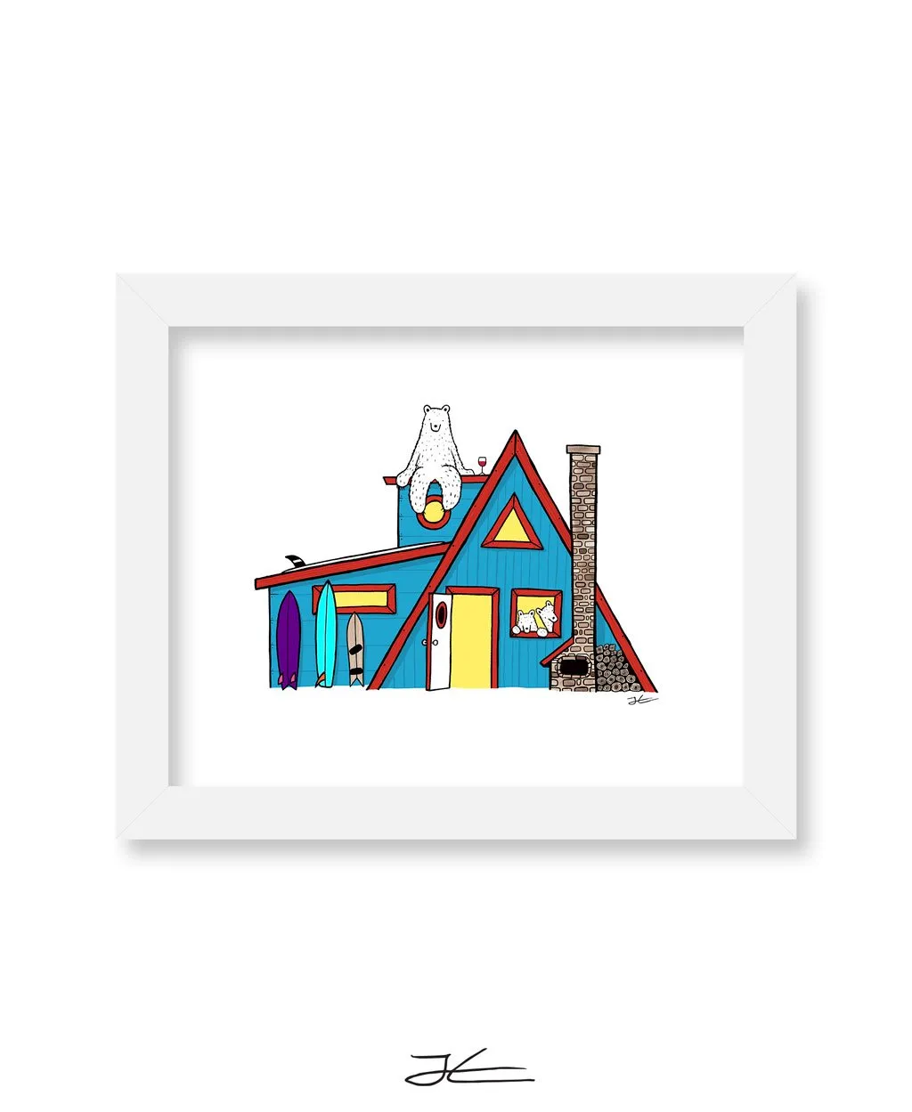 Bear Den - Print/ Framed Print