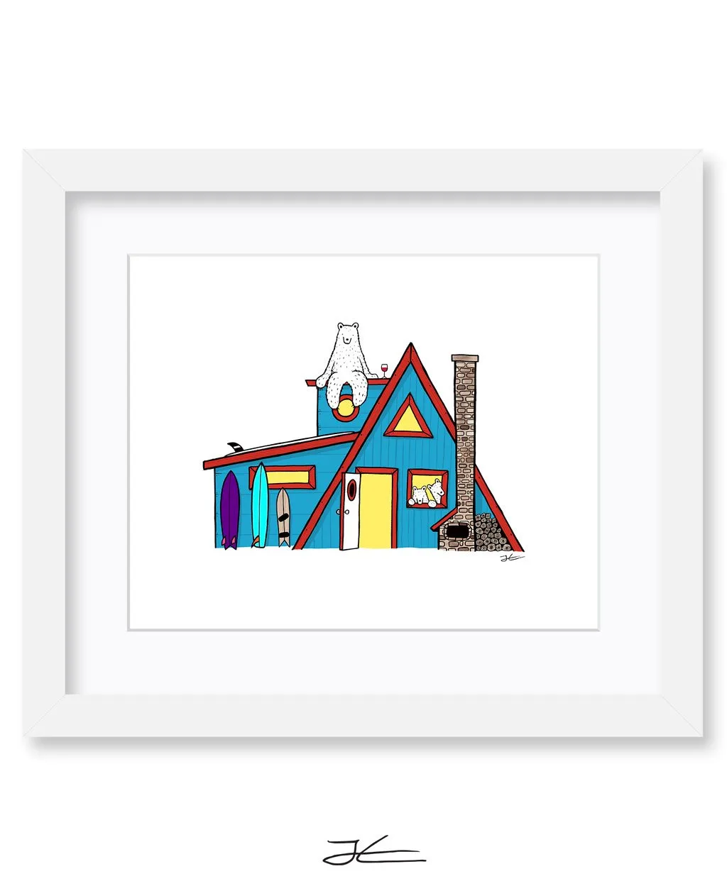 Bear Den - Print/ Framed Print