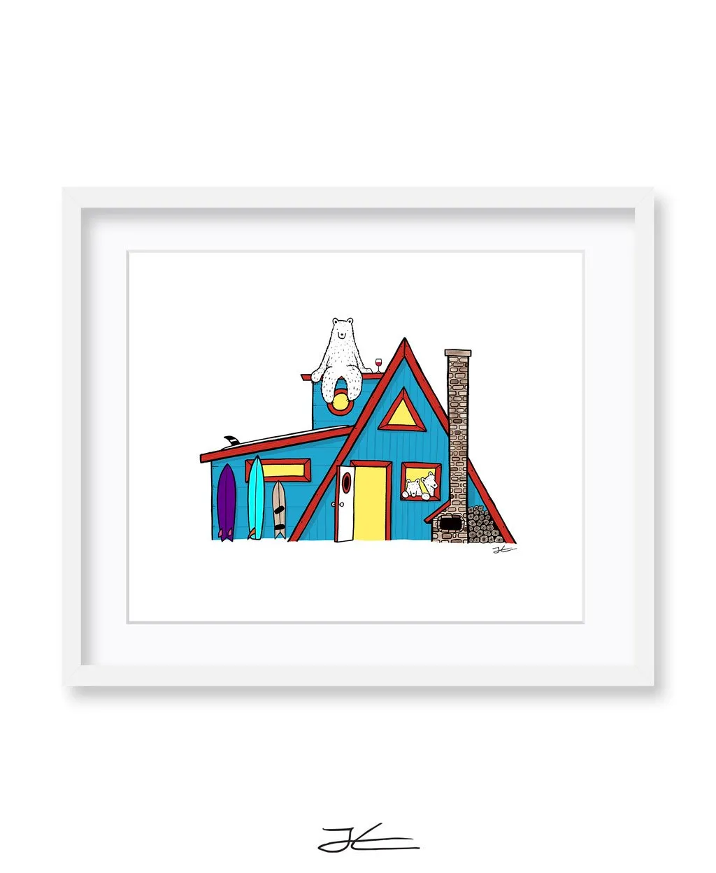 Bear Den - Print/ Framed Print