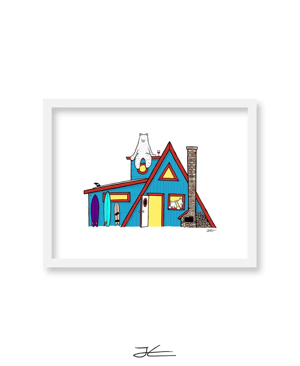 Bear Den - Print/ Framed Print