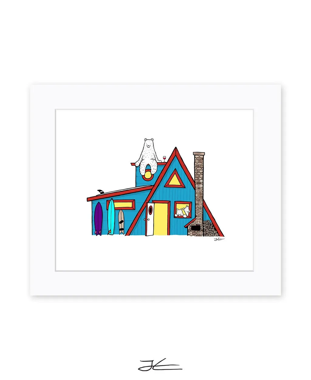 Bear Den - Print/ Framed Print