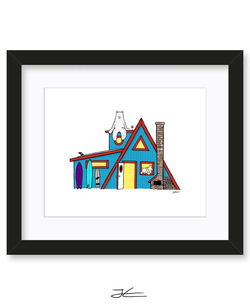 Bear Den - Print/ Framed Print