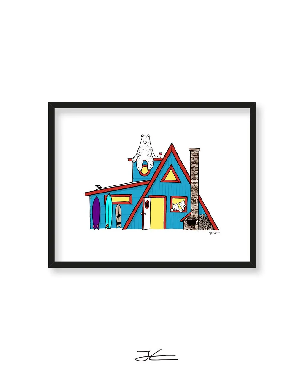 Bear Den - Print/ Framed Print