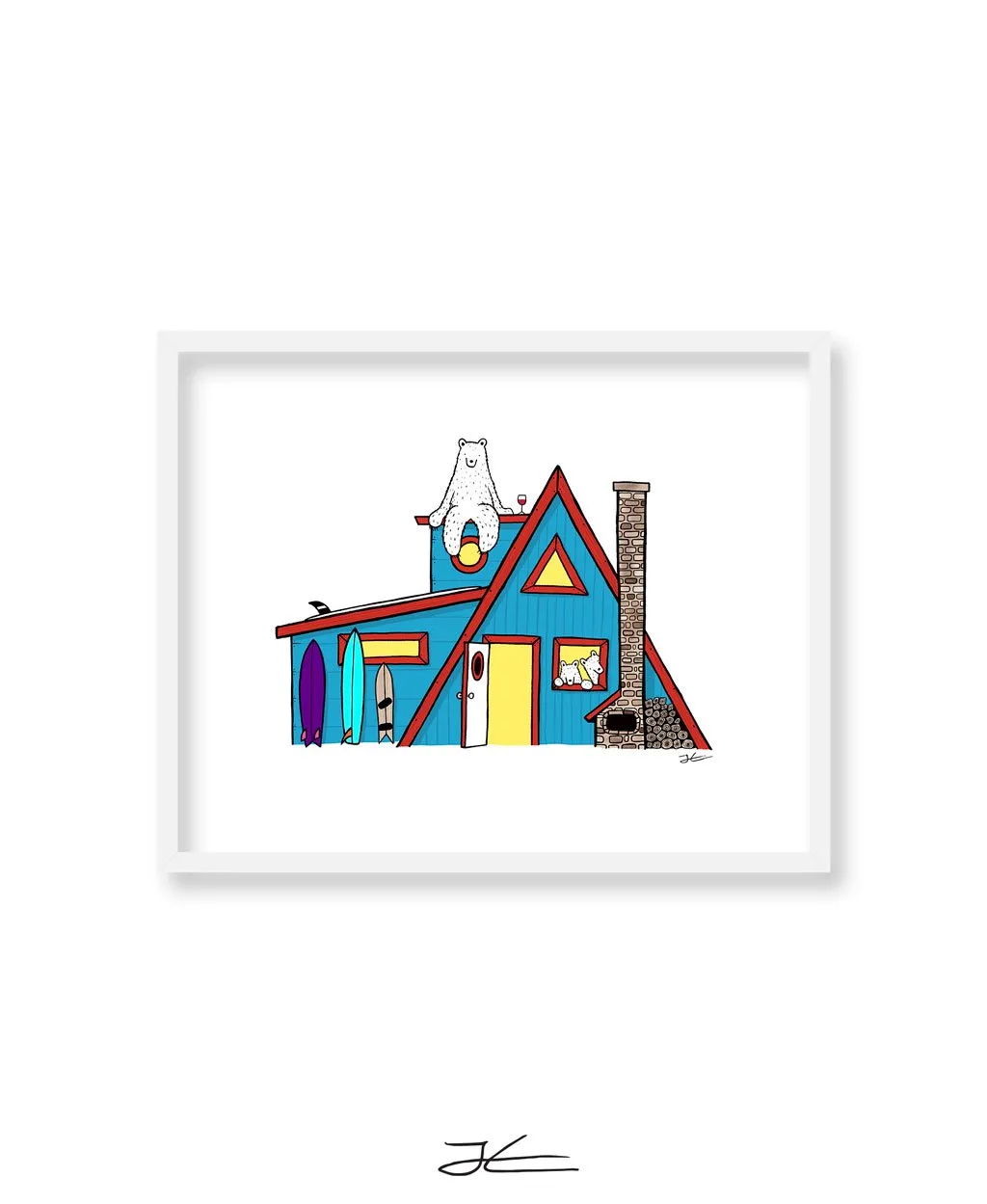 Bear Den - Print/ Framed Print