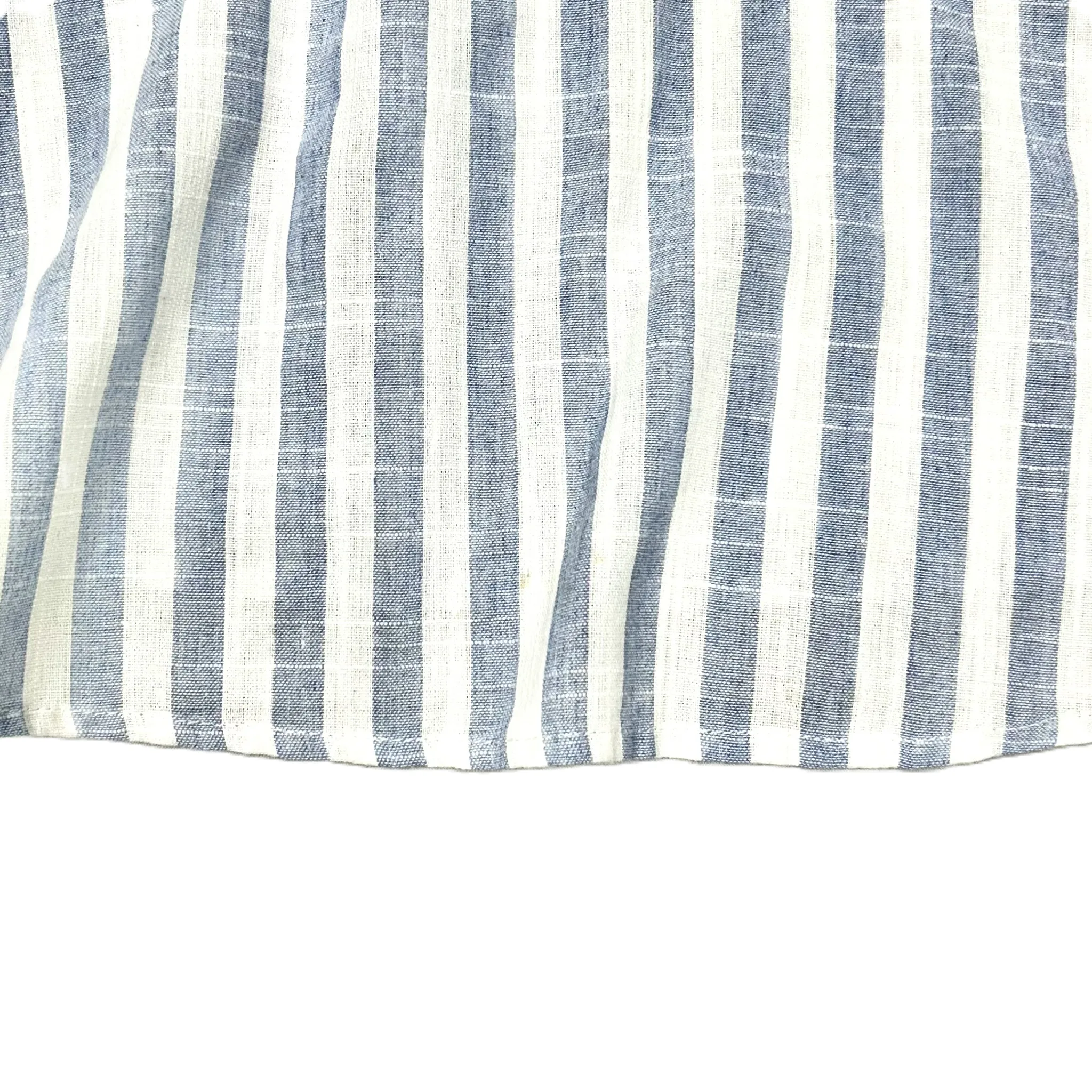 Blouse Designer By Neiman Marcus In Blue & White, Size: Xs