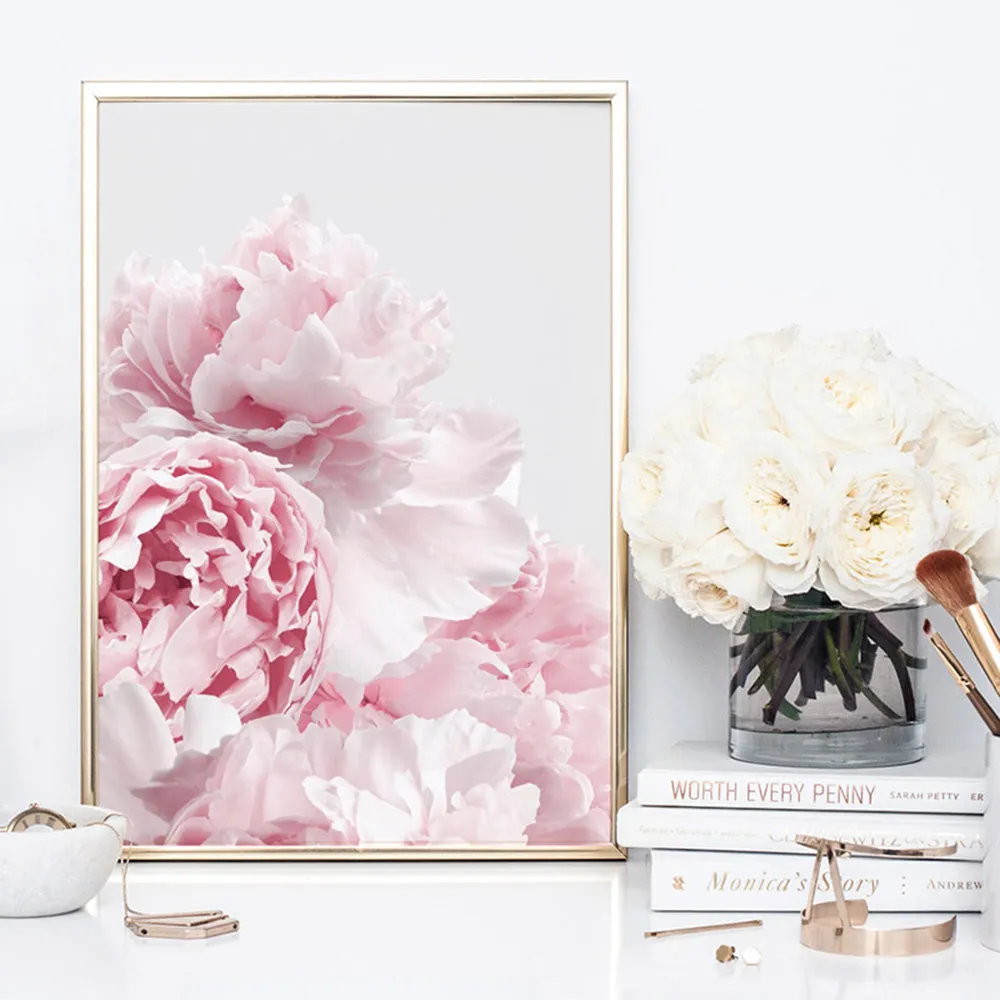 Blush Peonies - Art Print
