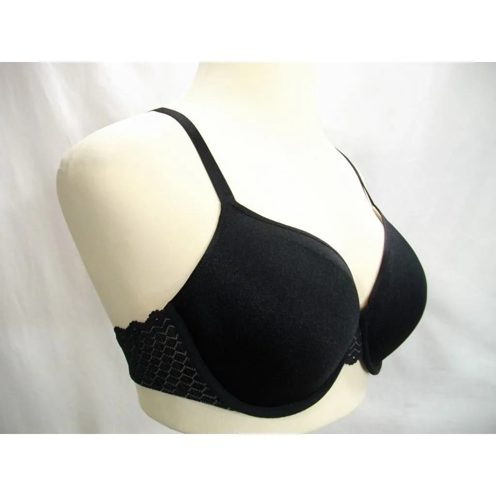b.tempt'd 953238 Wacoal Love Triangle Contour UW Bra 32B Black NWT