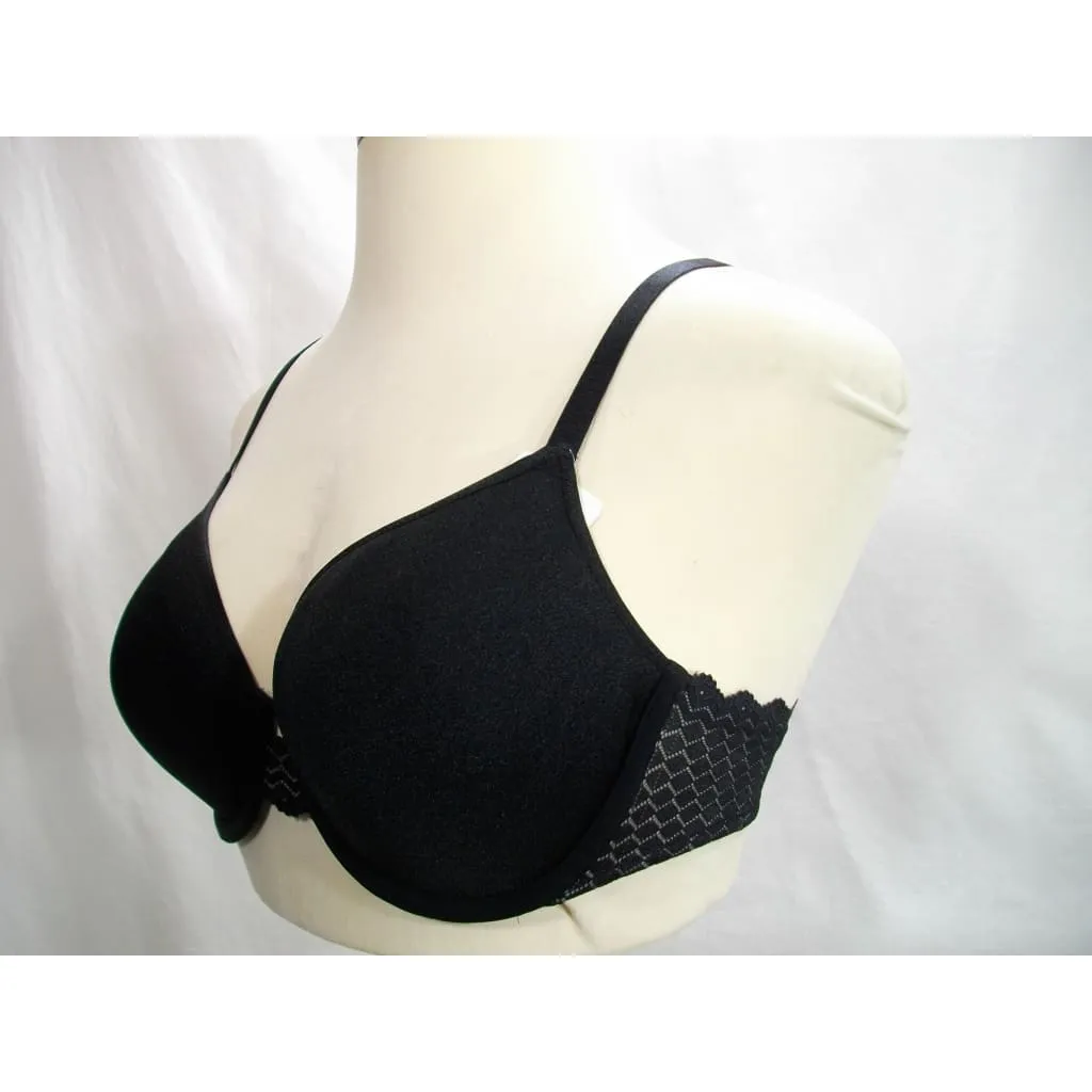 b.tempt'd 953238 Wacoal Love Triangle Contour UW Bra 32B Black NWT