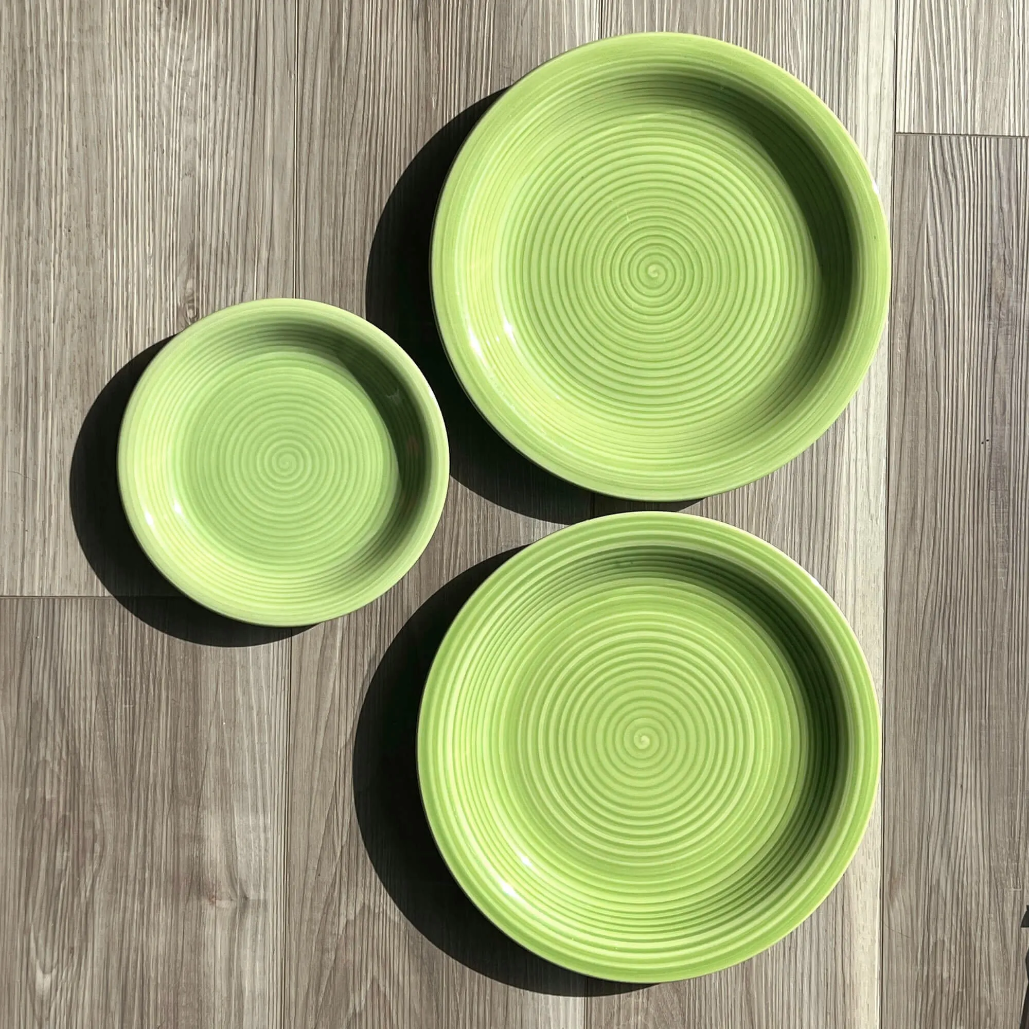 Citrus Grove Spring Green China Plates