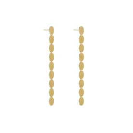 Courage Waterproof Multi Dot Statement Earring 18 Carat Gold