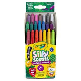 Crayola 21 Silly Scents Twistables Coloured Crayons