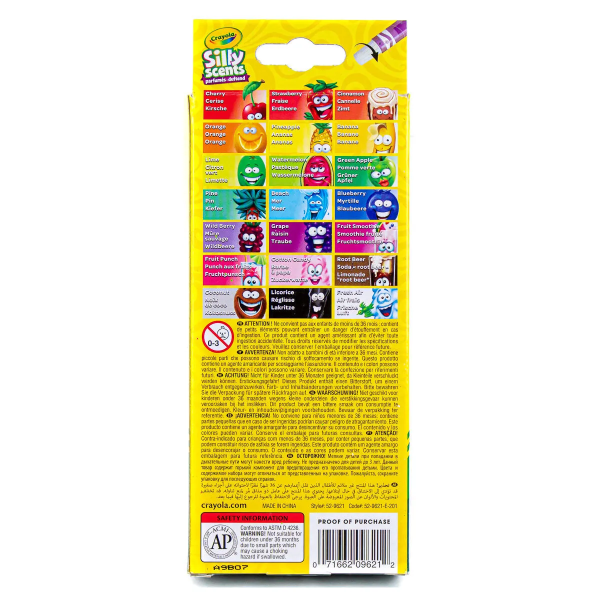 Crayola 21 Silly Scents Twistables Coloured Crayons