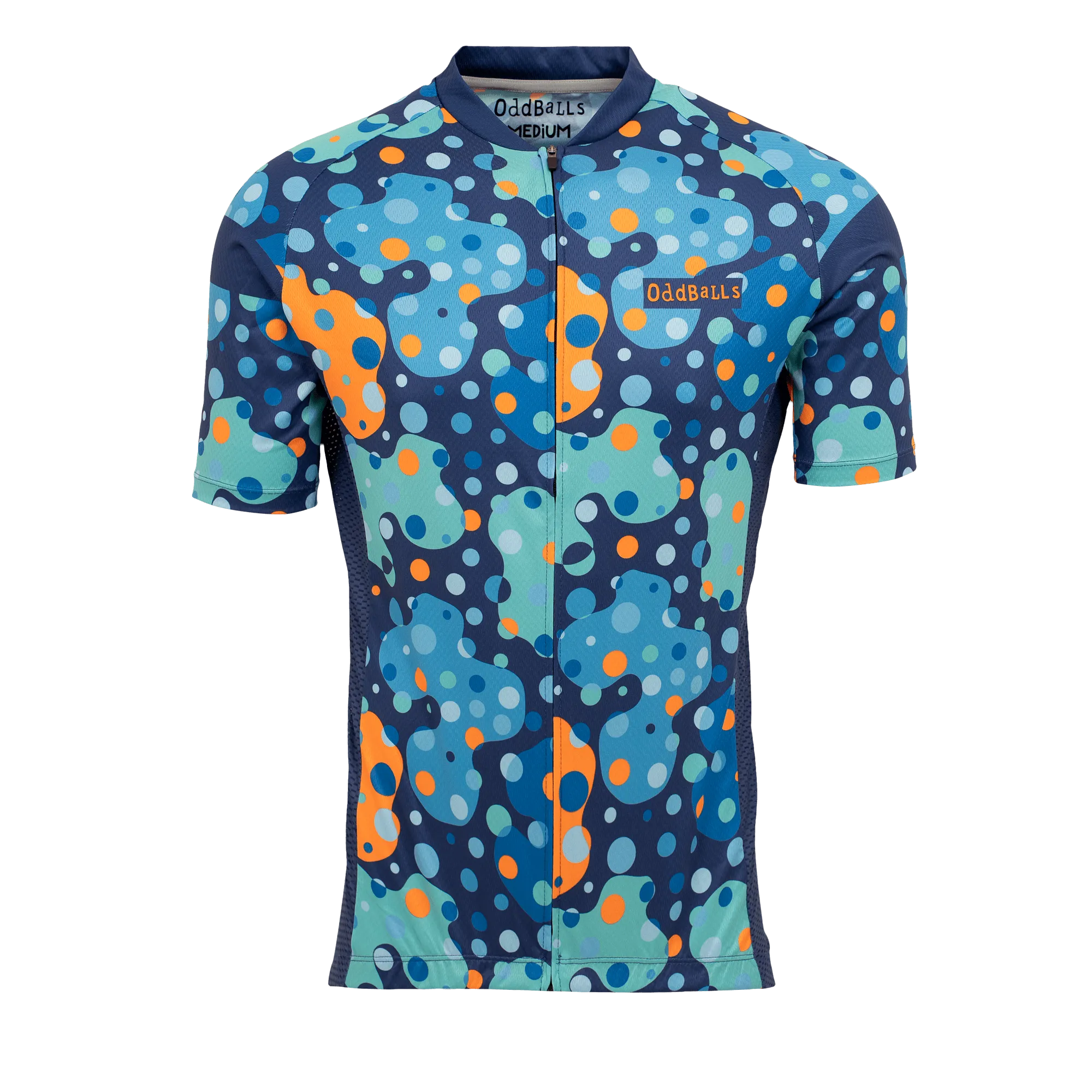 Cycling Jersey & Mini Towel Bundle - Space Balls