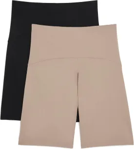 Danskin Women's Active 2-Pack Energize 7" Bike Shorts