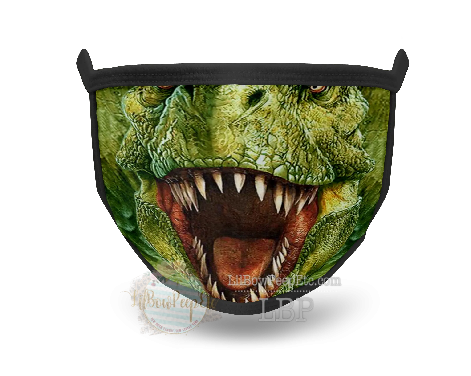 Dinosaur Face Printed Mask
