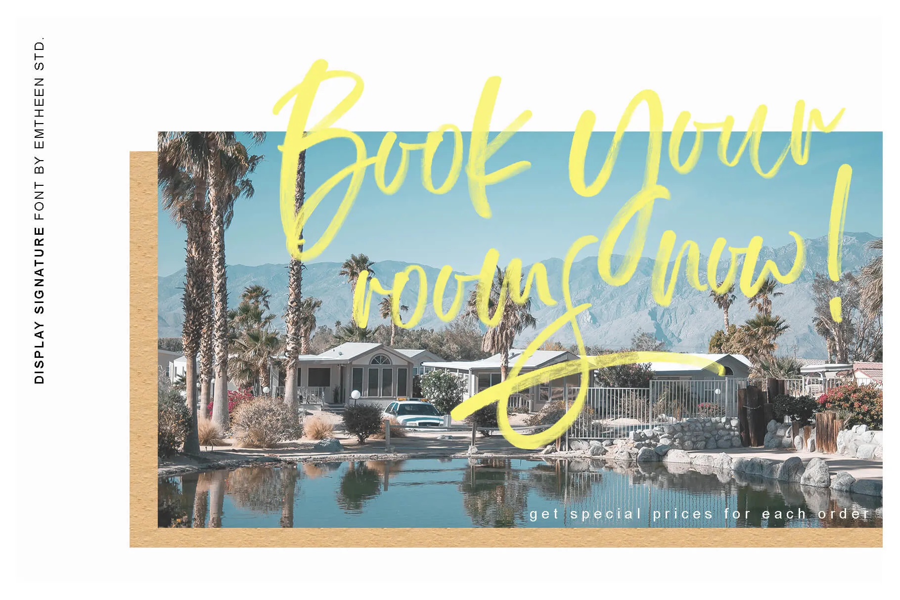 Display - Free Signature SVG Font