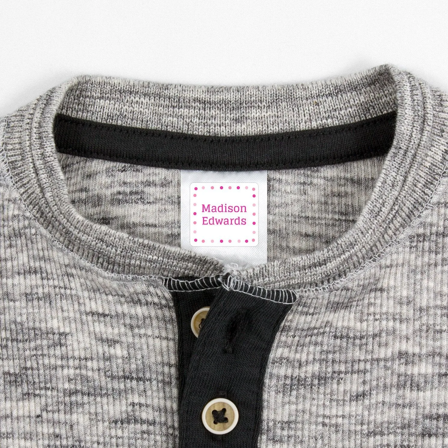 Dots Clothing Labels