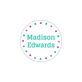Dots Clothing Labels