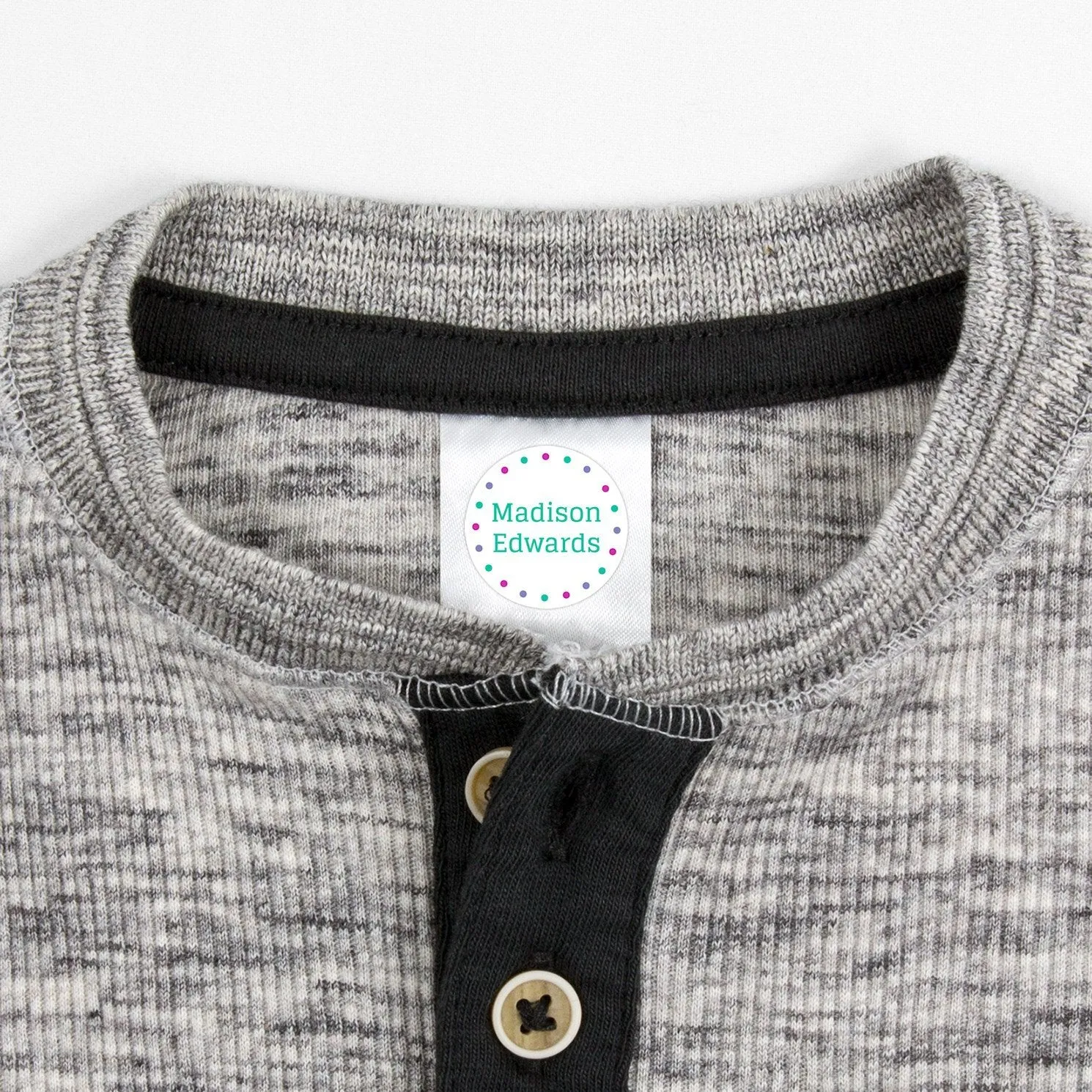 Dots Clothing Labels