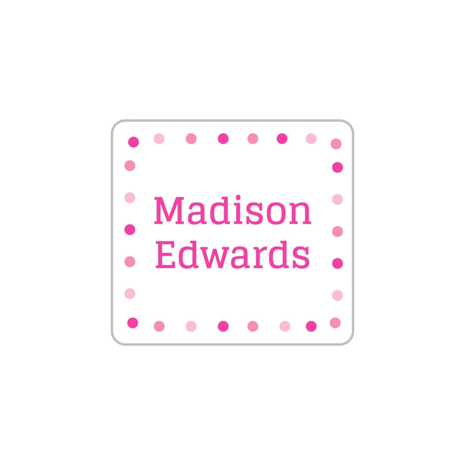 Dots Clothing Labels