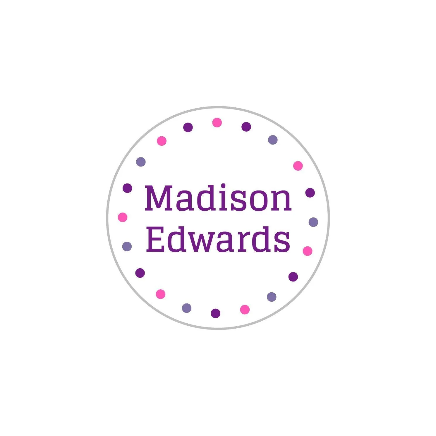 Dots Clothing Labels