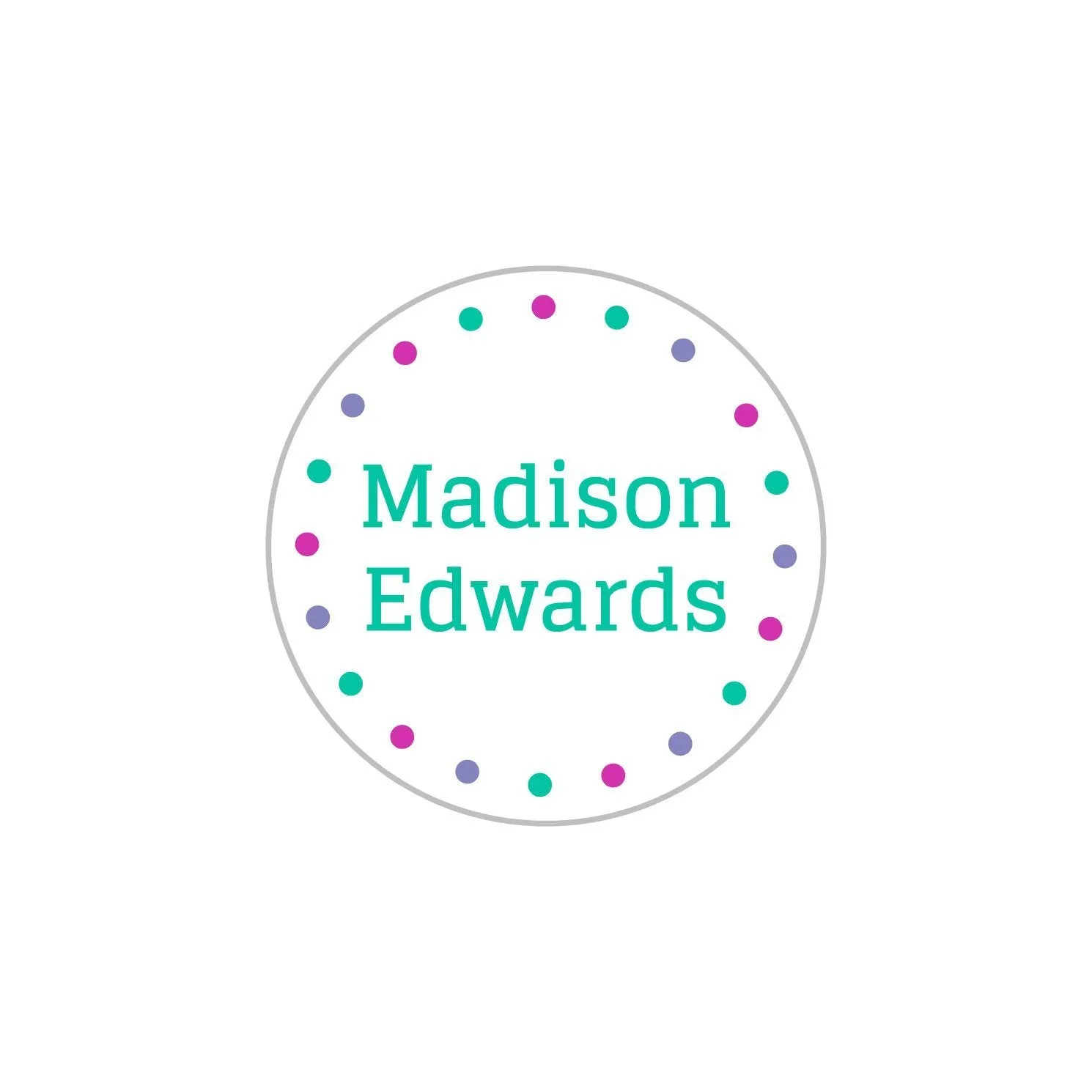 Dots Clothing Labels