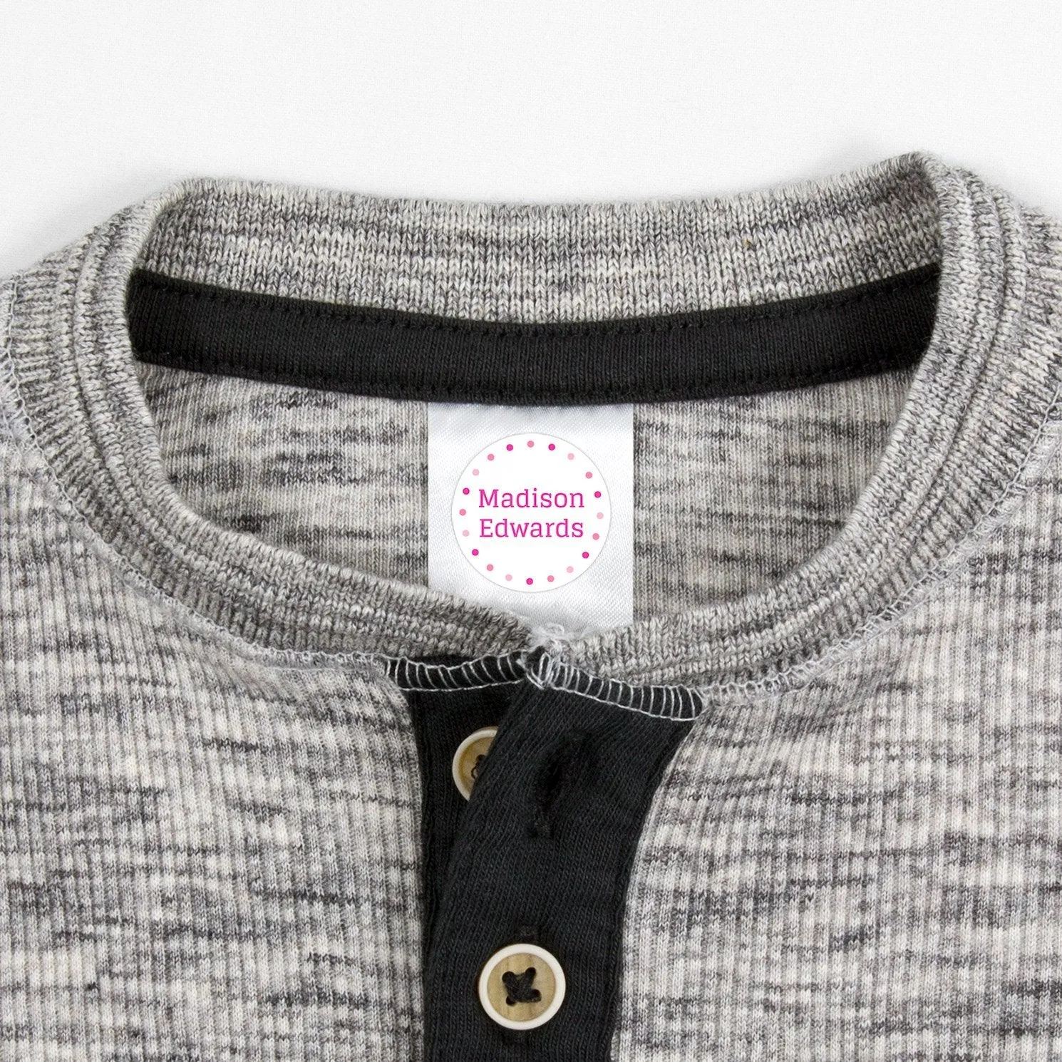 Dots Clothing Labels