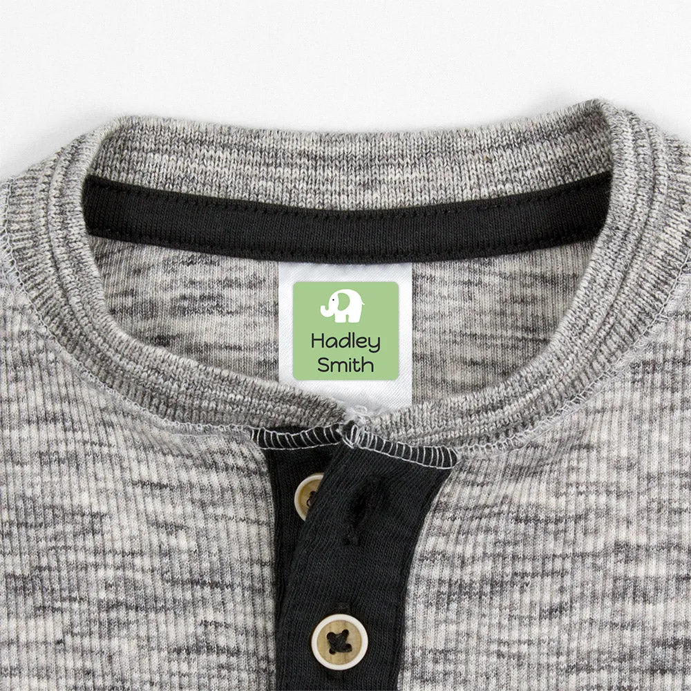 Elephant Clothing Labels