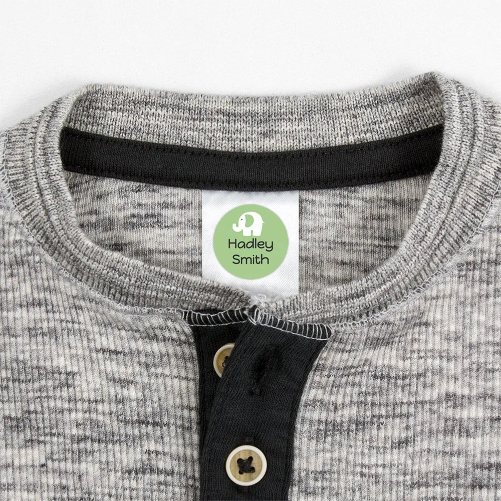Elephant Clothing Labels