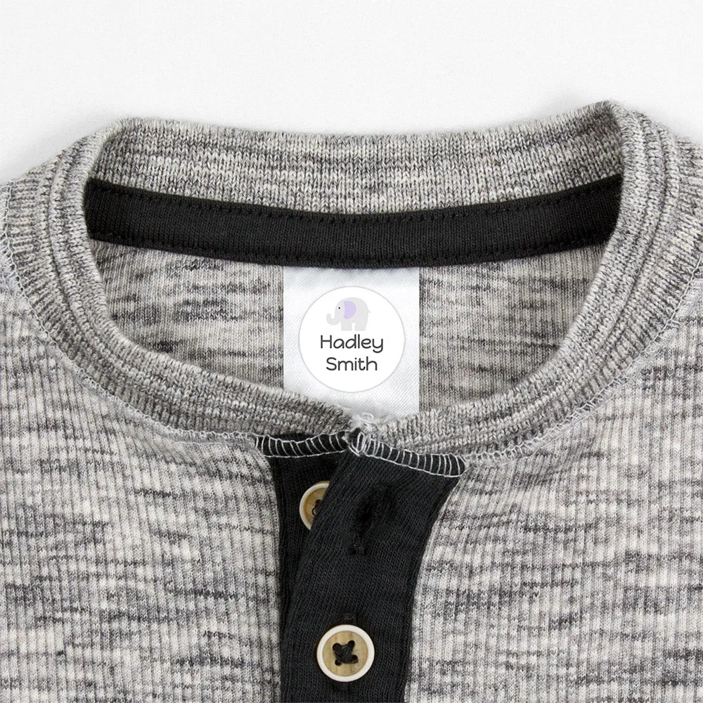 Elephant Clothing Labels