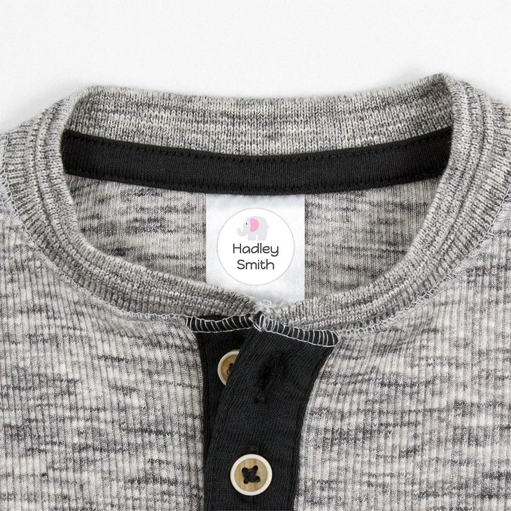 Elephant Clothing Labels