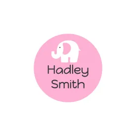 Elephant Clothing Labels