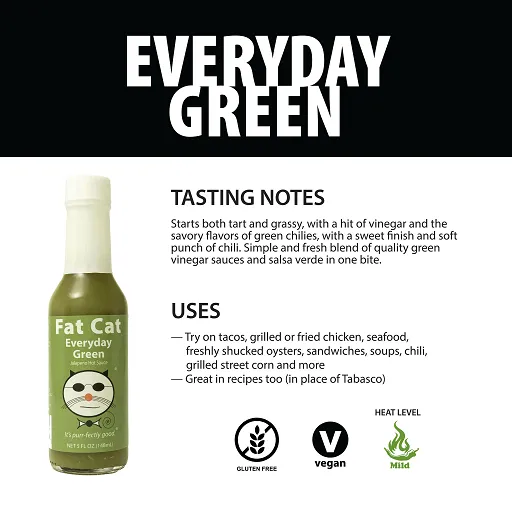 Everyday Green Jalalpeno Hot Sauce