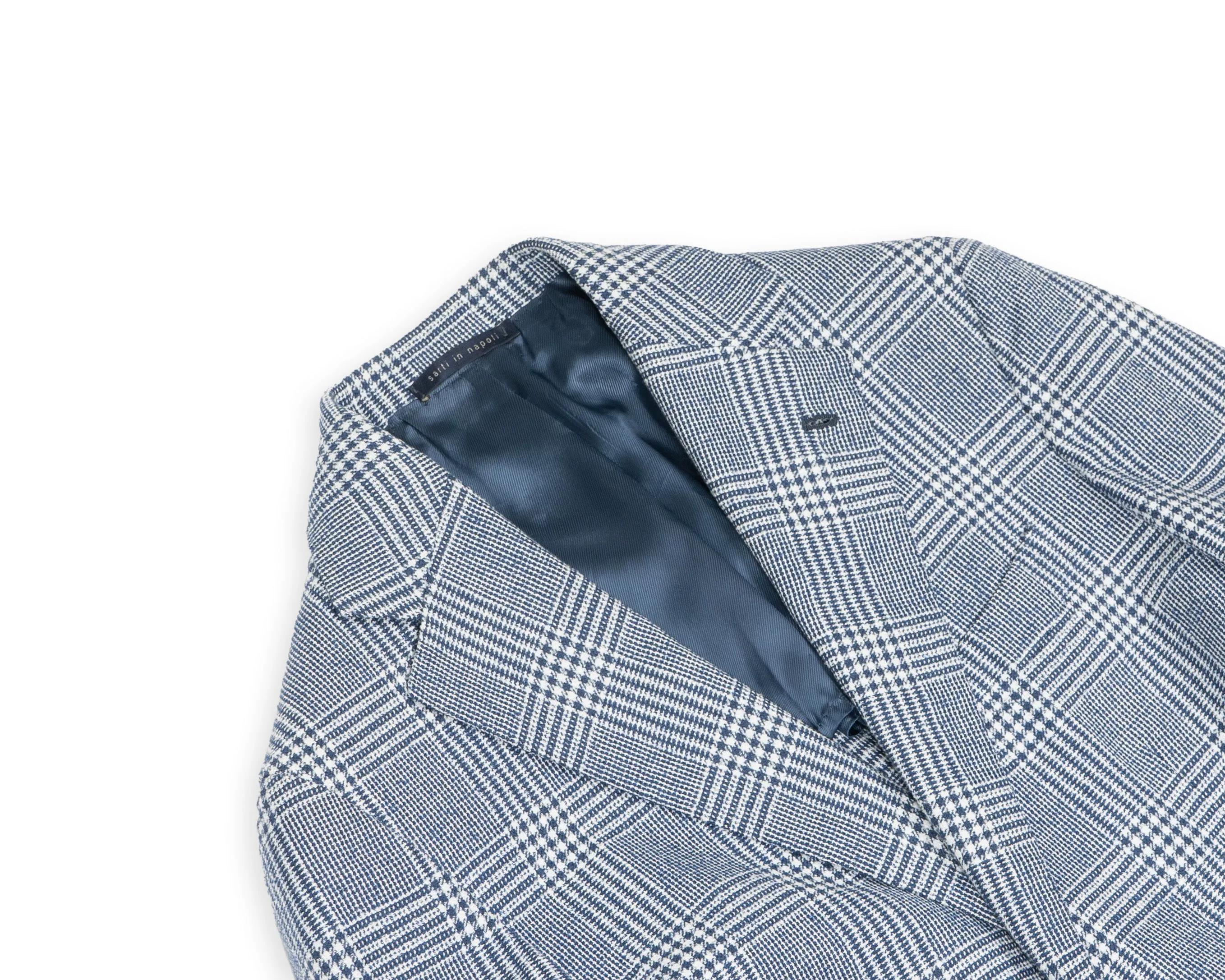 Gaiola - Navy/White Checked Sports Jacket 46