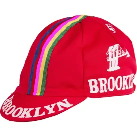 Giordana Brooklyn Cycling Cap W- Stripes – Red