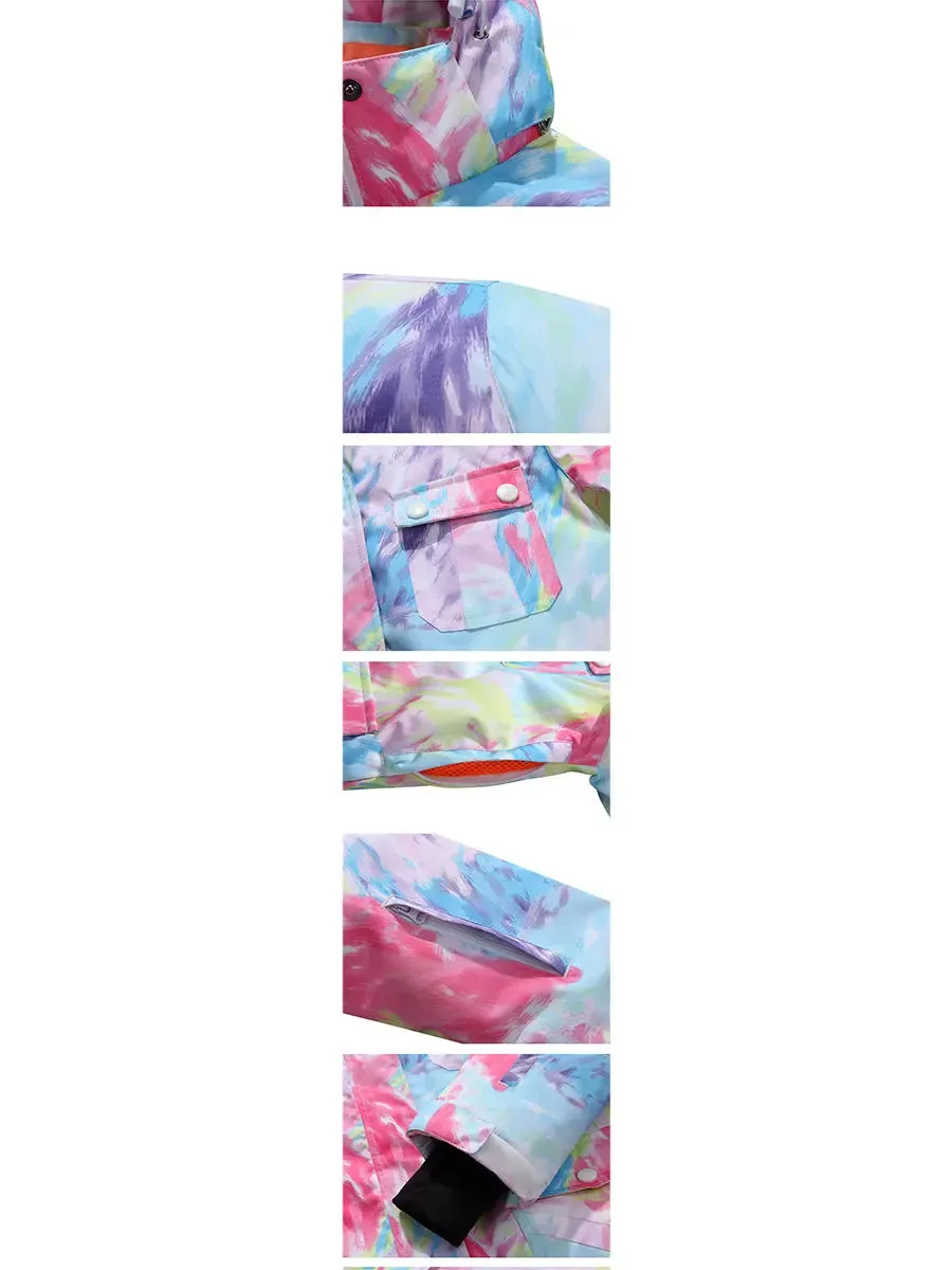 Girl Printed Insulated Snow Jacket