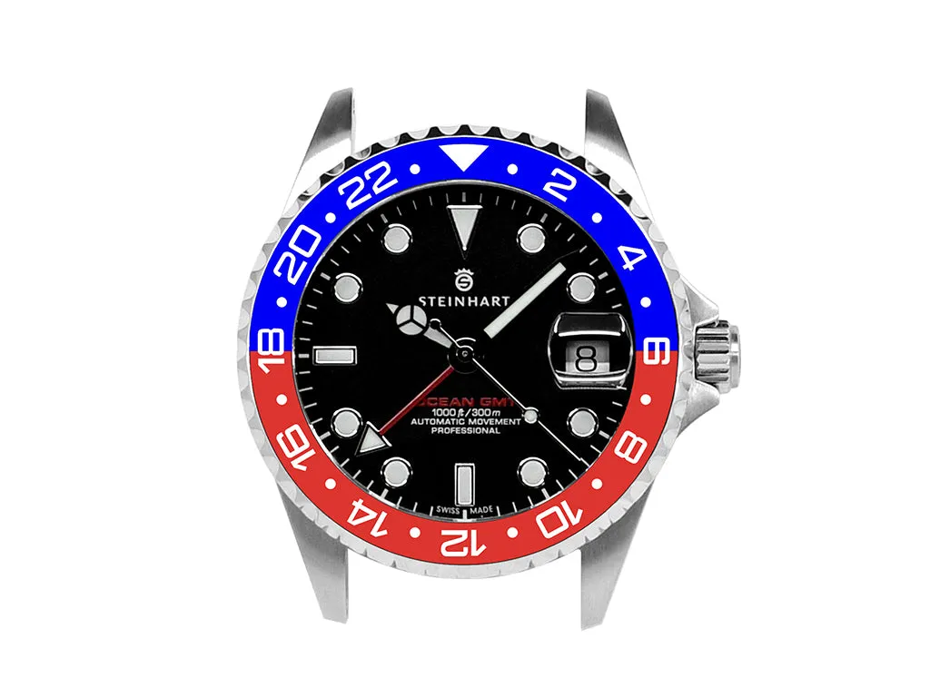 GMT Style Ceramic Bezel Insert Blue/Red (Pepsi)
